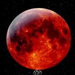 معلومات عن القمر الدموي